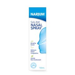 Narium Saline Nasal Spray 100mL