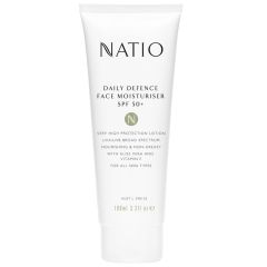 Natio Daily Defence Face Moisturiser SPF 50+ 100ml