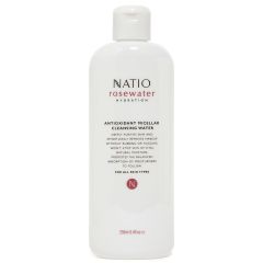 Natio Rosewater Hydration Antioxidant Micellar Cleansing Water 250ml