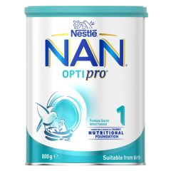 NAN Optipro 1 Premium Starter Baby Infant Formula Powder, From Birth 800g