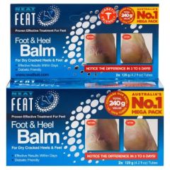 Neat Feat Foot & Heel Balm 2For 1 2 Pack