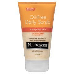 Neutrogena Acne Oil Free Acne Wash Scrub 125mL