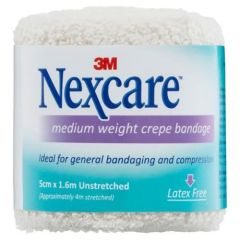 Nexcare Medium Crepe Bandage 5 cm X 1.6M