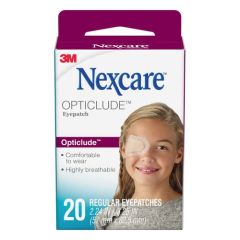 Nexcare Opticlude Orthoptic Eye Patch Regular 20 Pack