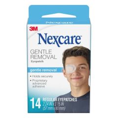 Nexcare Sensitive Skin Eye Patch Adult 80Mm X 55Mm