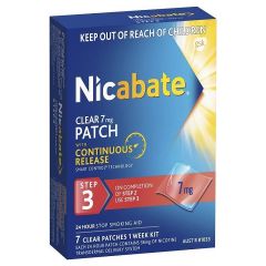 Nicabate Patches Cq Clear 7mg