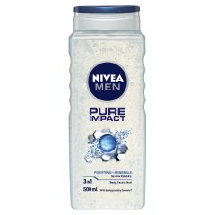 Nivea Men Shower Gel Pure Impact 500mL