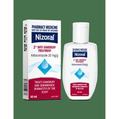 Nizoral 2% Anti-Dandruff Treatment 60Ml (Ketoconazole)