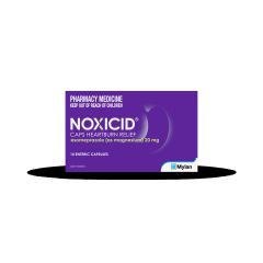 Noxicid Heartburn Esomeprazole 20mg 14 Caps