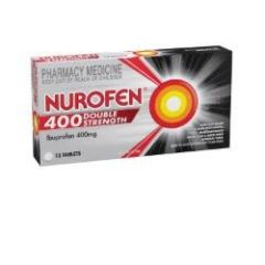 Nurofen Double Strength 400mg 12 (Ibuprofen)