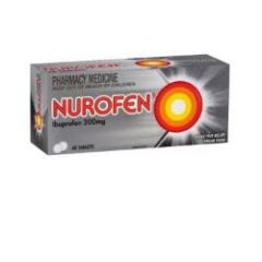 Nurofen Ibuprofen 200mg Tablets 48Ea