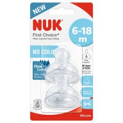 Nuk Fc Flow Control Teat 6-18M