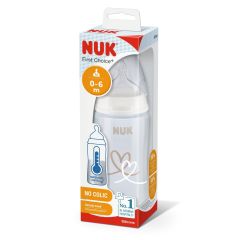 Nuk First Choice+ Baby Bottle Anti Colic Safari 300mL