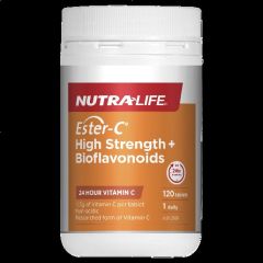 Nutra-Life Ester-C High Strength + Bioflavonoids 120T