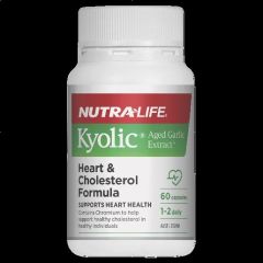 Nutra-Life Kyolic Aged Garlic Extract Heart & Cholesterol Formula 60C