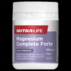 Nutra-Life Magnesium Forte Daily 100 Capsules