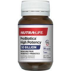 Nutra-Life Probiotica High Potency 50 Billion 30C