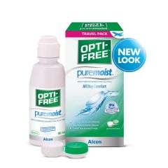 Opti-Free Puremoist Contact Lens Solution Travel Pack 90mL