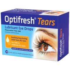 Optifresh Tears Eye Drops 0.5% 30 Vials