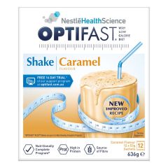 Optifast VLCD Shake Caramelflavour 12 Pack