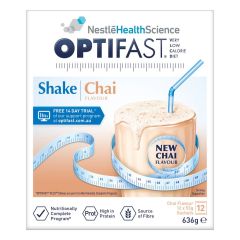 Optifast VLCD Shake Chai Flavour 12 Pack