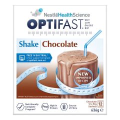 Optifast VLCD Shake Chocolate Flavour 12 Pack