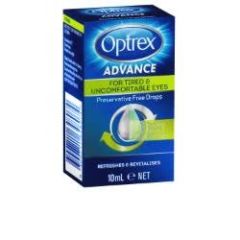 Optrex Advance Preservative Free Tired Eye Drops 10mL