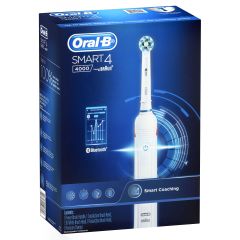 Oral B Smart 4 4000 Electric Toothbrush (White)