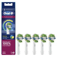 Oral-B Floss Action Replacement Brush Heads 5 Count