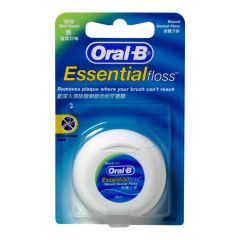 Oral-B Essential Waxed Dental Floss Mint Flavour 50 Metres