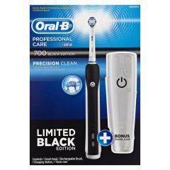 Oral-B Pro 700 Limited Black Edition Crossaction Electric Toothbrush 1 Ea