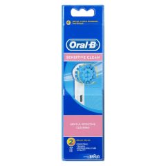 Oral-B Sensitive Clean Replacement Electric Toothbrush Heads 2 Pack