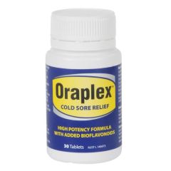 Oraplex Cold Sore Relief Tab 30