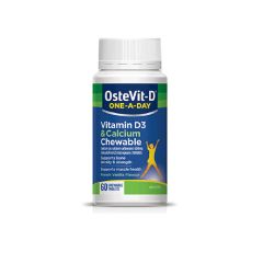 Ostevit-d + Calcium One a Day 60 Chewable Tablets