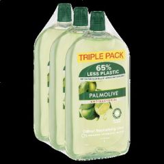 Palmolive Antibacterial Liquid Hand Wash Lime 1 Litre 3 Pack