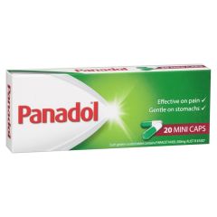 Panadol 500mg Mini Caps 20 Pack (Paracetamol)