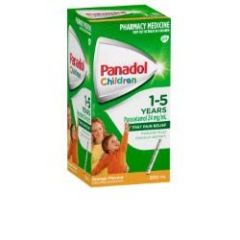 Panadol Children 1-5 Years Orange Flavour 200 Ml (Paracetamol)