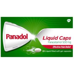 Panadol Liquid Caps 20S (Paracetamol)