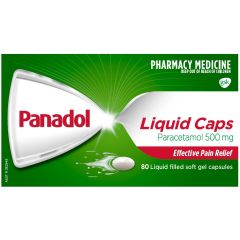 Panadol Liquid Caps 80S (Paracetamol)