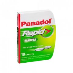 Panadol Rapid Caplets Paracetamol 500mg 10 Caplets
