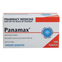 Panamax Tabs 500mg 100