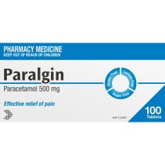 Paralgin Tab 500mg 100 (Paracetamol)