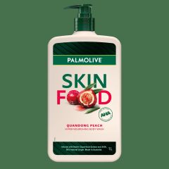 Palmolive Skin Food Body Wash Soap Quandong Peach 1 Litre