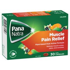 Pana Natra Muscle Pain Relief 30 Soft Capsules