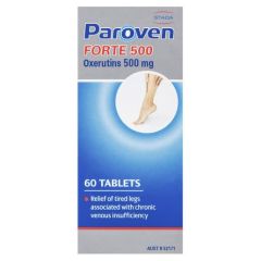 Paroven Forte 500mg Tablets60 Pack