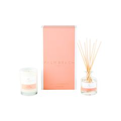 Palm Beach Collection Mini Candle & Diffuser Gift Pack Watermelon