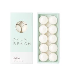 Palm Beach Collection Tealight Pack Sea Salt 