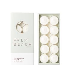 Palm Beach Collection Tealight Pack Clove & Sandalwood 