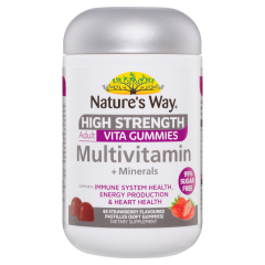 Nature's Way High Strength Adult Vita Gummies Multivitamin + Minerals 65's