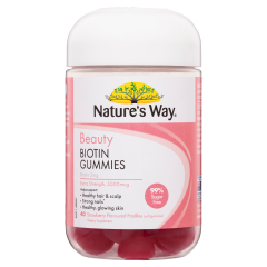 Nature's Way Beauty Biotin Gummies 40s